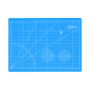 Cutting mat A4 (300 x 220mm) | 5-layer | 123ink 303031 - 1