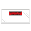 DL "DOCUMENTS ENCLOSED" packing list envelope 225 x 122mm | transparent self-adhesive | 123ink | 100-pack