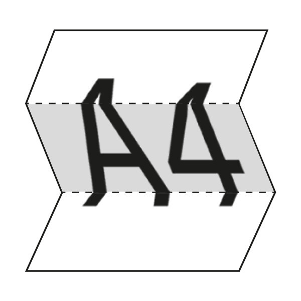 DL (EA5/6) envelope with window on left 110 x 220mm | white self-adhesive | 123ink | 25-pack 300912 - 2