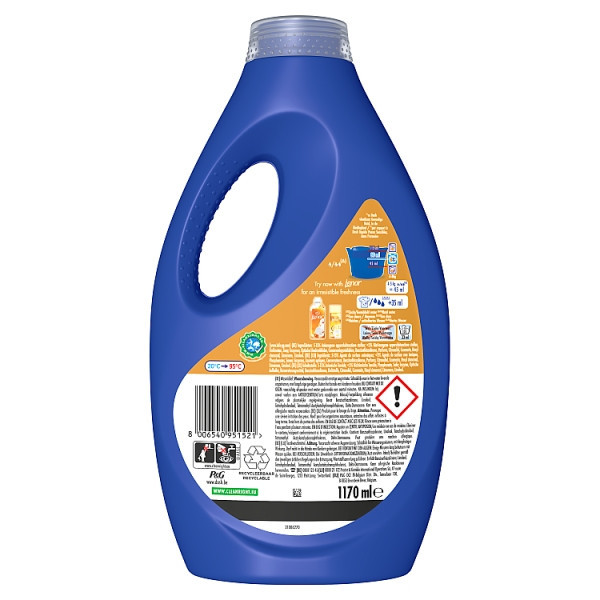 Liquid detergent 1.17L (26 washes) | Dash Lenor Golden Orchid SDA05066 - 2