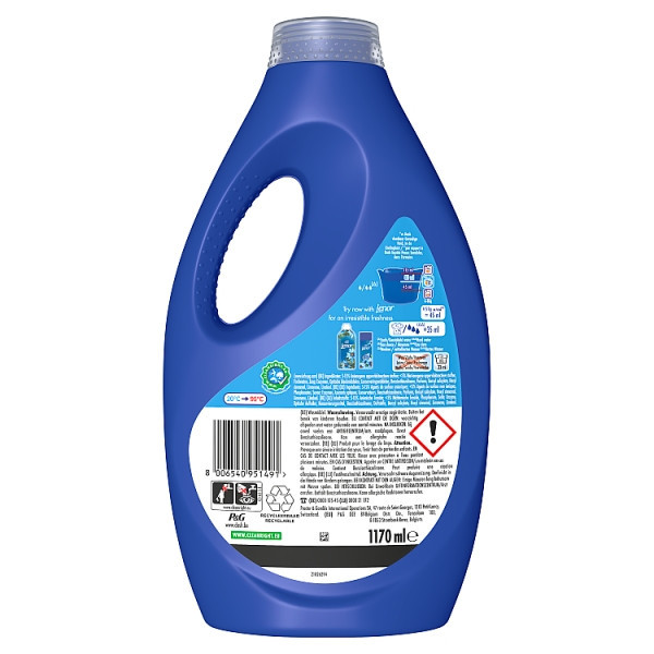 Liquid detergent 1.17L (26 washes) | Dash Lenor Sea Breeze SDA05064 - 2