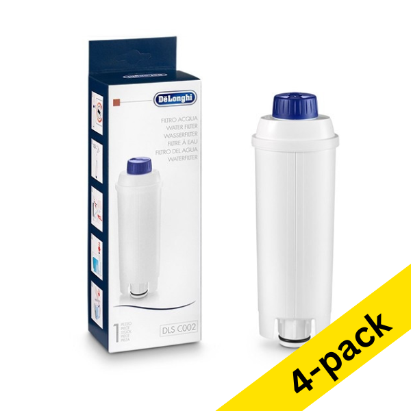 DeLonghi DLSC002 water filter for coffee machines (4-pack) SDE01183 - 1