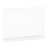 Brochure holder (A4) | T-foot landscape | Deflecto