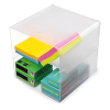Organiser (2 compartments) | Deflecto Classic Cube 423357 - 1