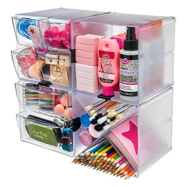 Organiser (2 drawers) | Deflecto Classic Cube 423353 - 3