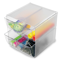 Organiser (4 drawers) | Deflecto Classic Cube 423355