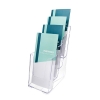 Deflecto brochure holder 1/3 A4 with 4 compartments