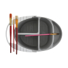 Deflecto multifunctional paint bucket 423359 - 3