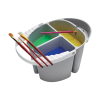 Deflecto multifunctional paint bucket 423359 - 5