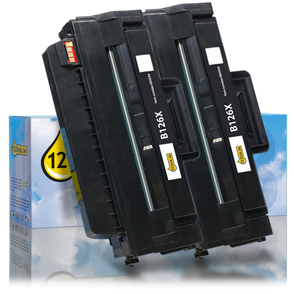 Dell 593-11109 (DRYXV) high capacity black toner 2-pack (123ink version) 085933 - 1