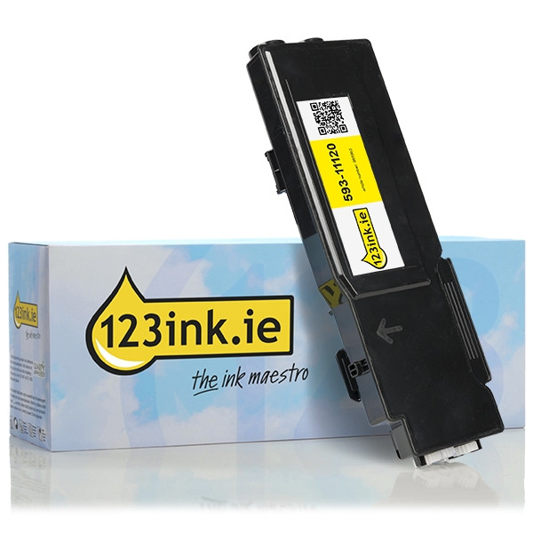 Dell 593-11120 (MD8G4) extra high capacity yellow toner (123ink version) 593-11120C 085963 - 1