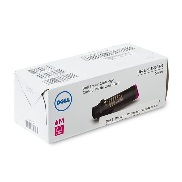 Dell 593-BBRV (R6C4D) high-capacity magenta toner (original Dell) 086116 - 1