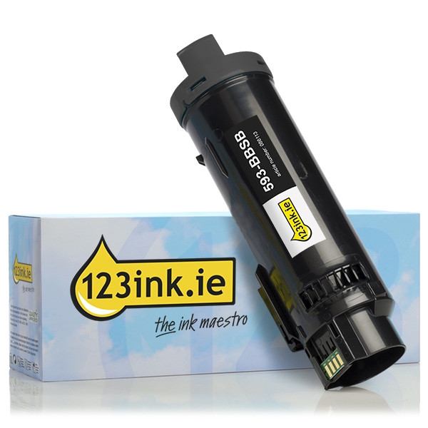 Dell 593-BBSB (6CVF8) high-capacity black toner (123ink version) 086113 - 1