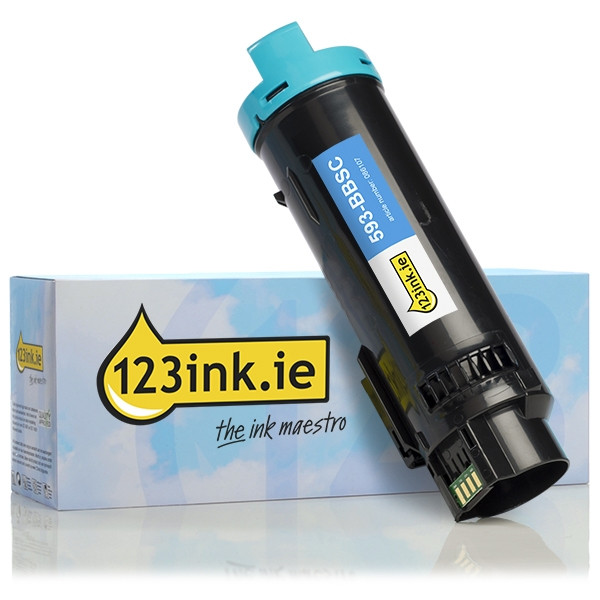 Dell 593-BBSC (RX3MD) cyan toner (123ink version) 593-BBSCC 086107 - 1