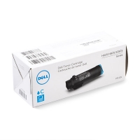 Dell 593-BBSD (4R6JN) high capacity cyan toner (original Dell) 593-BBSD 086114