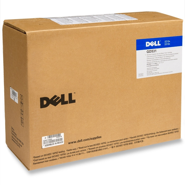 Dell 595-10000 (R0136) black toner (original Dell) 595-10000 085720 - 1