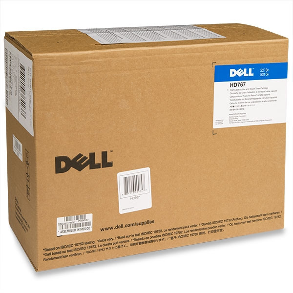 Dell 595-10011 (HD767) black toner (original Dell) 595-10011 085730 - 1