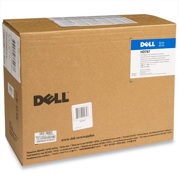 Dell 595-10011 (HD767) black toner (original Dell) 595-10011 085730 - 1