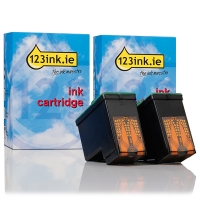 Dell Series 1 (592-10039/592-10040) black / colour cartridge 2-pack (123ink version)  019040