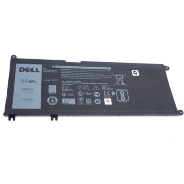 Dell W7NKD / 33YDH battery (15.2 V, 3500 mAh, 56 Wh, original Dell) 33YDH 4WNOY 7FHHV 81PF3 99NF2 ADE01110 - 1