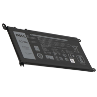 Dell WDX0R battery (11.4 V, 3500 mAh, 42 Wh, original Dell) 0WDX0R 17368-0027 3CRH3 9W9MX FC92N ADE01109