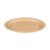 Depa disposable kraft cardboard plate, 18cm (100-pack) 423536 - 1
