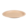 Depa disposable kraft cardboard plate, 22cm (100-pack) 423538 - 1