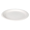 Depa white sugar cane plate, 26cm (50-pack)