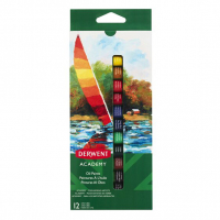 Derwent Academy oil paint tubes (12-pack)
