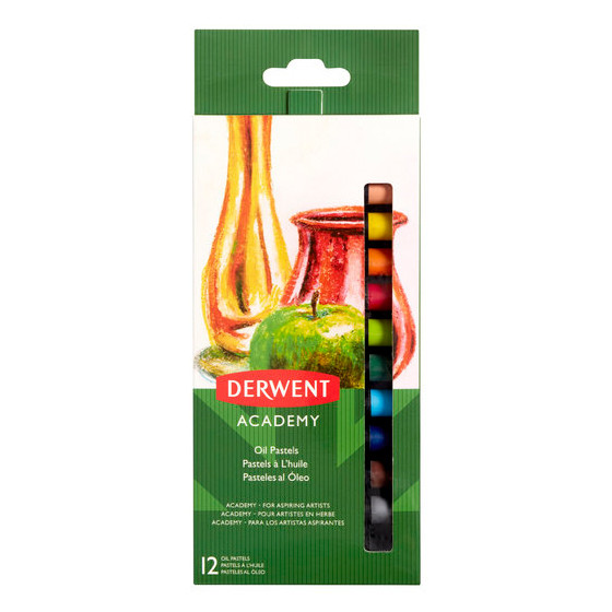 Derwent Academy oil pastels (12-pack) 2301952 209808 - 1