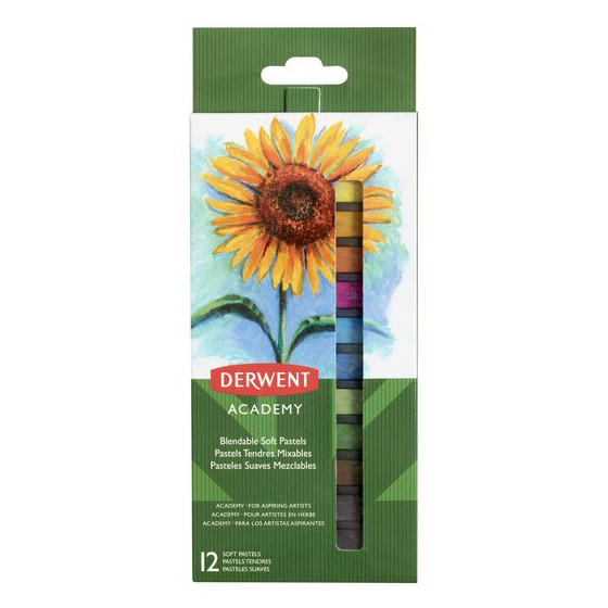 Derwent Academy pastel chalk (12-pack) 209807 - 1