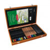 Art set in wooden gift box | Derwent Academy | 30-pack 209817 - 1