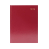 Desk Diary Day Per Page A5 Burgundy 2023 KFA51BG23 KFA51BG23 299189