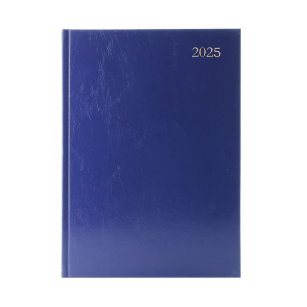 Desk diary 2026 A5 | Day per page | blue 299188 - 1