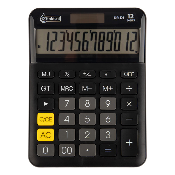 Desktop calculator | 123ink DR-D1 390526 - 1