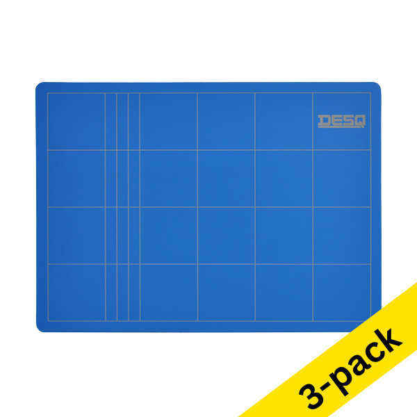 Desq A4 cutting mat 300mm x 220mm A4 (3-pack) 035193 - 1