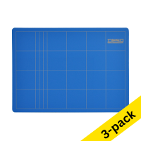 Cutting mat A4 (300 x 220mm) | 3-layer | Desq 3-pack