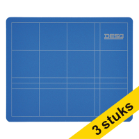Cutting mat A5 (230 x 190mm) | 3-layer | Desq 3-pack