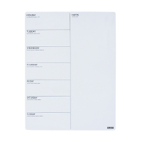 Magentic weekly planner 40 x 30cm | Desq 400746