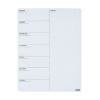 Magentic weekly planner 40 x 30cm | Desq