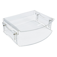 Monitor stand adjustable | acrylic | Desq 400730