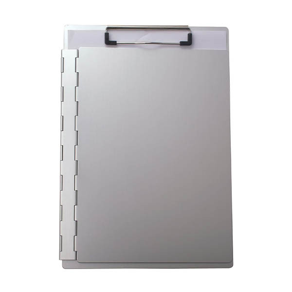 Desq aluminum A4 clipboard with protective flap 268842 - 1