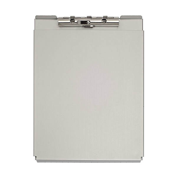Desq aluminum A4 clipboard with protective flap and storage compartment 268843 - 1