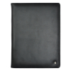 Desq black A4 leather writing folder 400791 - 2