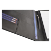 Desq black A4 leather writing folder 400791 - 4