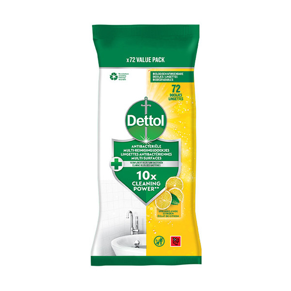 Dettol Citrus hygienic wipes (72 pieces) 3287054 SDE01137 - 1