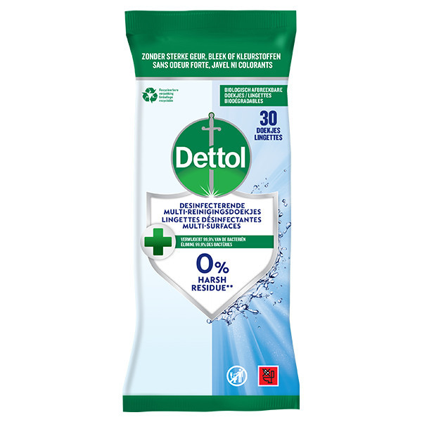 Cleaning wipes | Dettol Antibacterial | 30-pack SDE01131 - 1
