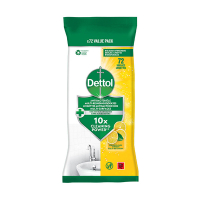 Cleaning wipes | Dettol Citrus | 72-pack SDE01137