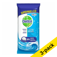 Cleaning wipes | Dettol Power & Fresh Citrus | 110-pack x3
