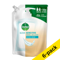Hand soap refill 500ml | Dettol Sensitive 6-pack